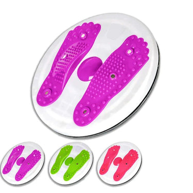 TwistEase - Massage Waist Twisting Board With Pull Rope - luvinly
